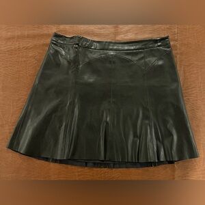 Cynthia Rowley Faux Leather Women’s Skirt - Size 10